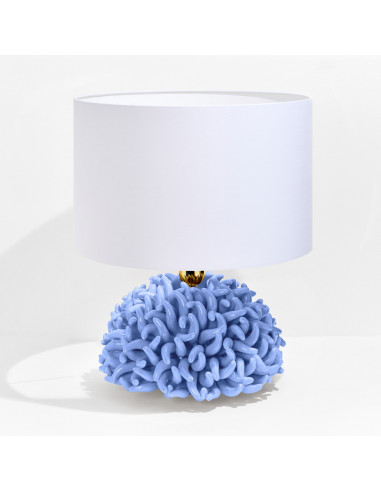 Riccio Caprese Lampada Anemone 34x40 Lilla