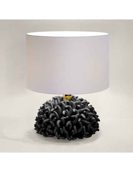 Riccio Caprese Lampada Anemone 22x31 Nero