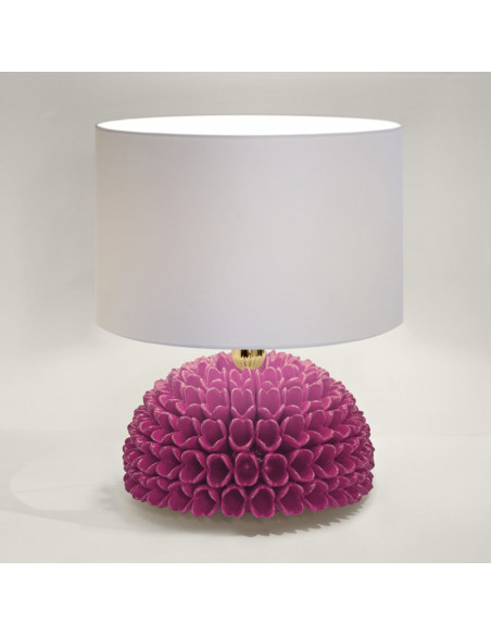 Riccio Caprese Lampada Dalia 34x40 Ciclamino