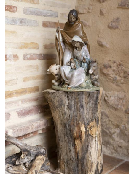 Lladró Joyful Event Nativity Figurine Matte