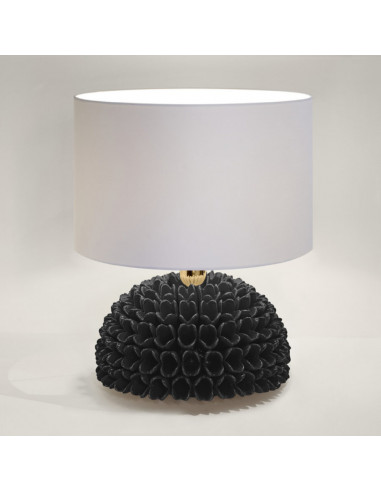 Riccio Caprese Lampada Dalia 34x40 Nero