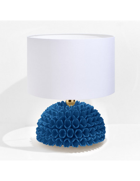 Riccio Caprese Lampada Dalia 22x31 Blue Capri