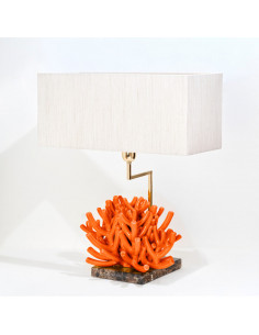 Riccio Caprese Lampada Ramo Caprese Arancio 2
