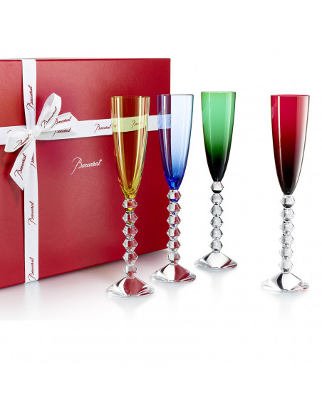 Baccarat Set 4 Flutissimi Vega