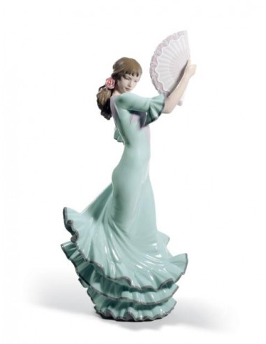 Lladró Statua Donna flamenco Anima e passione