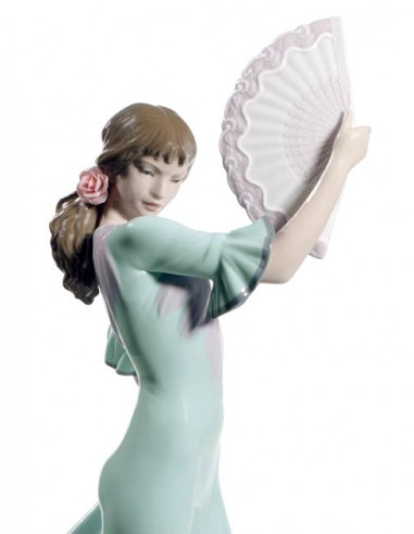 Lladró Statua Donna flamenco Anima e passione