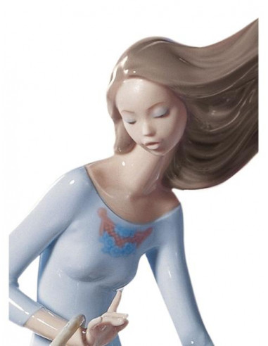 Lladró Statua Donna profumi al vento