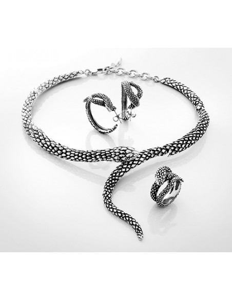 Giovanni Raspini Collana Serpente Argento 925