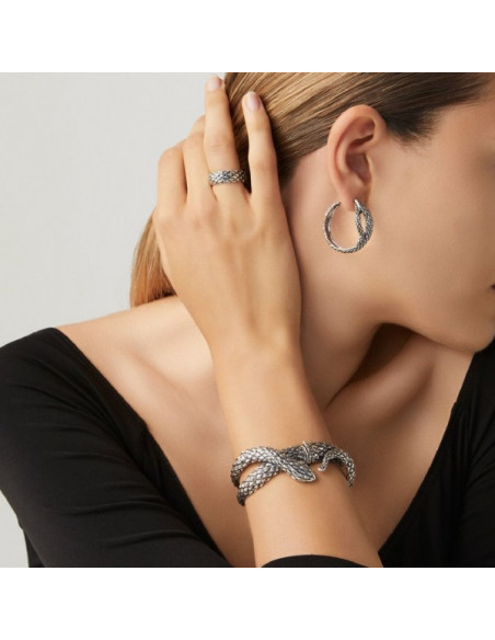 Giovanni Raspini Bangle Serpente Argento 925