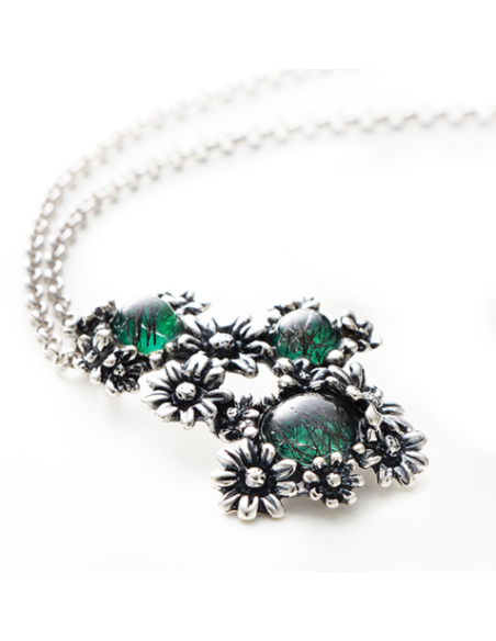 Giovanni Raspini Collana Margherite Garden Argento 925