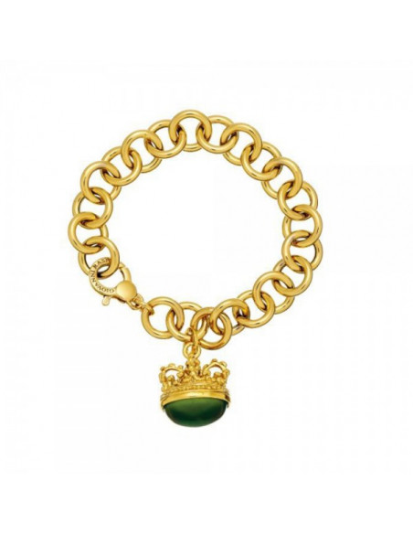 Giovanni Raspini Bracciale Sigillo Corona Argento 925