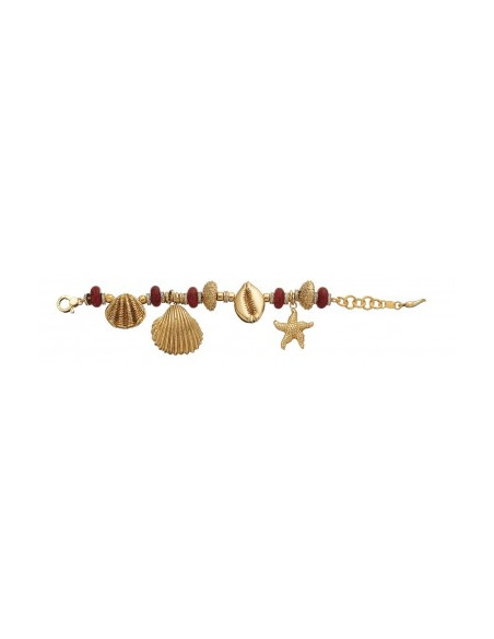 Giovanni Raspini Bracciale Capri Argento 925 Dorato