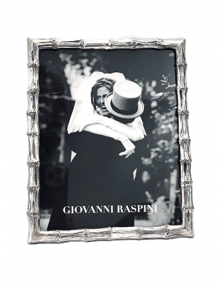 Giovanni Raspini Cornice Bambù Grande Argento 925