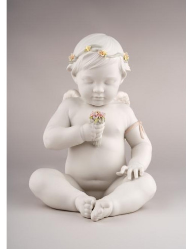 Lladró Statua Angioletto Cherubino