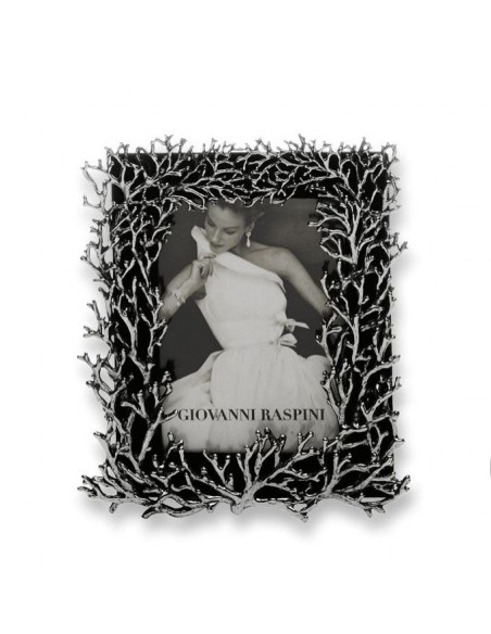 Giovanni Raspini Cornice Corallo Piccola Bronzobianco