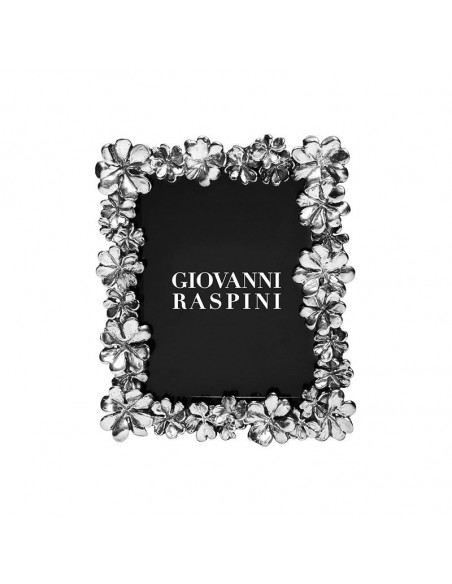 Giovanni Raspini Cornice Quadrifogli Piccola Bronzobianco