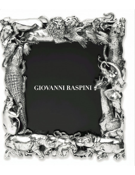 Giovanni Raspini Cornice Animalier Grande Argento 925