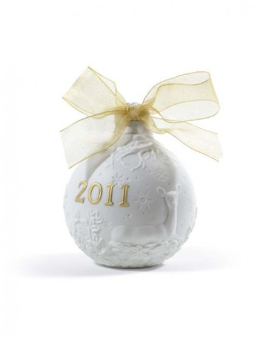 Lladró Sfera natalizia Edizione limitata 2011 Oro