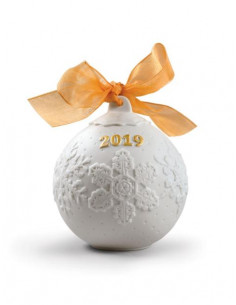 Lladró Sfera natalizia Edizione limitata 2019 Oro