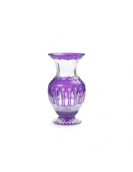 Saint Louis Tommy Vase. Purple