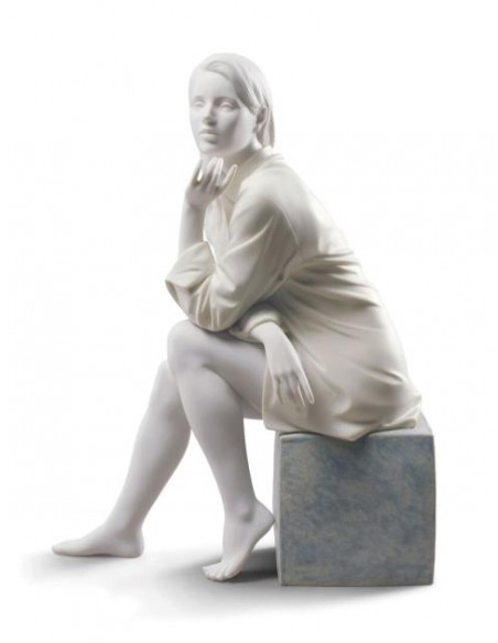 In My Thoughts Woman Figurine