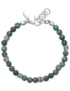 Giovanni Raspini Bracciale Uomo Tango Diaspro Verde...