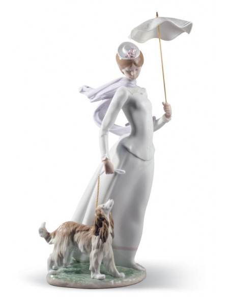 Lladró Statua Dama con scialle