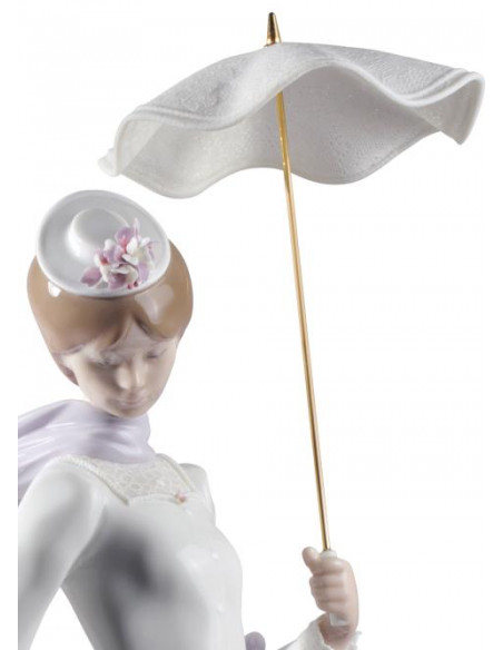 Lladró Statua Dama con scialle
