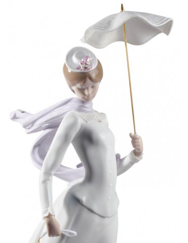 Lladró Statua Dama con scialle