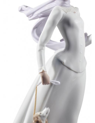 Lladró Statua Dama con scialle