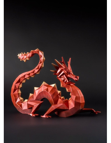 Lladró Scultura Drago. Serie limitata