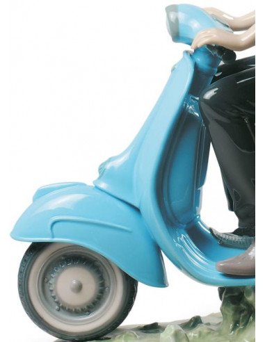 Lladró Riding with You Couple Figurine