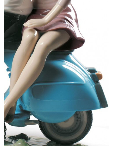 Lladró Riding with You Couple Figurine