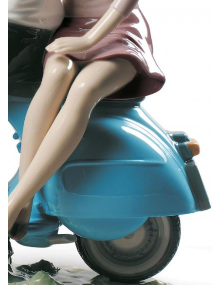 Lladró Riding with You Couple Figurine