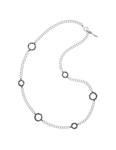 Giovanni Raspini Collana lunga Millefiori...