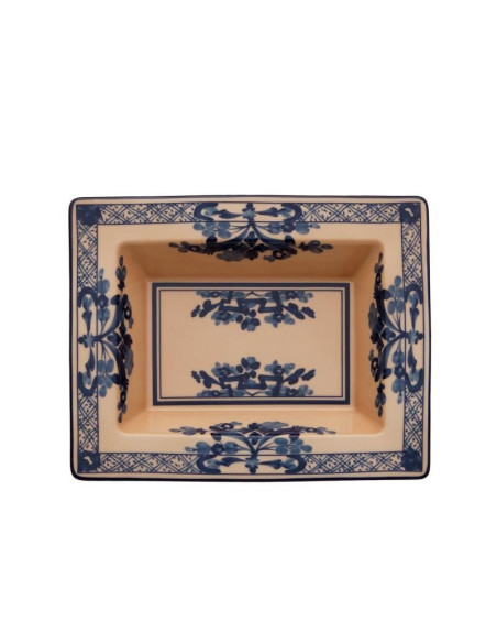 Ginori 1735 Oriente Italiano Powder pink rectangular change tray