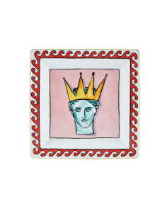 Ginori 1735 Il viaggio di Nettuno large square change tray