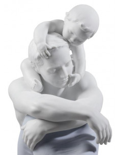 Lladró Statua Ti voglio bene Papà 2