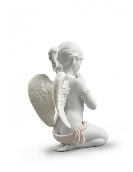 Lladró Statua Angelo Preghiera celestiale
