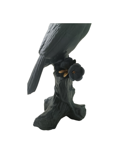 Lladró Toucan Sculpture. Black-gold. Limited...
