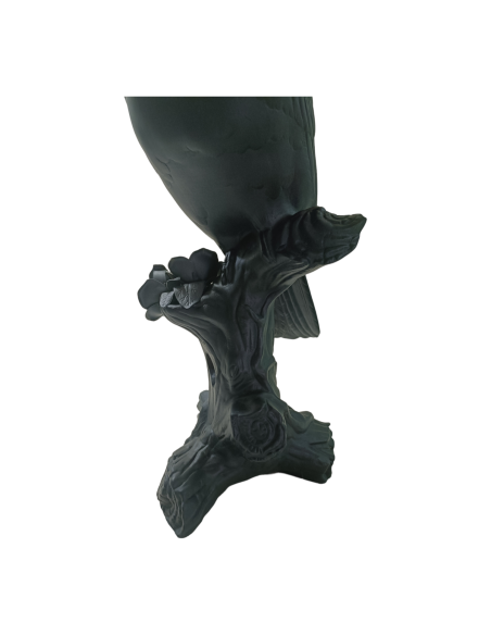 Lladró Toucan Sculpture. Black-gold. Limited Edition