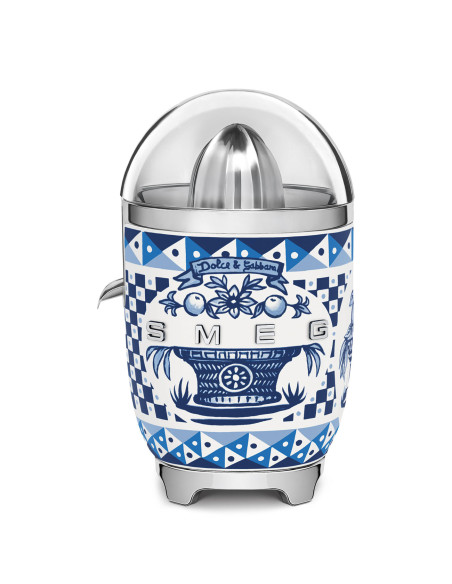 Smeg Spremiagrumi 50's style Blu Mediterraneo Dolce & Gabbana