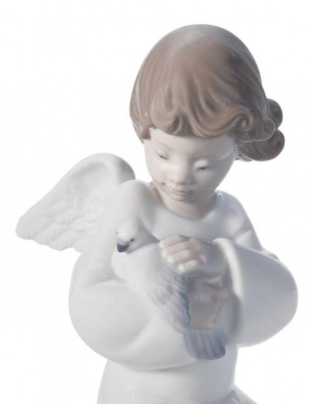 Lladró Loving Protection Angel Statue