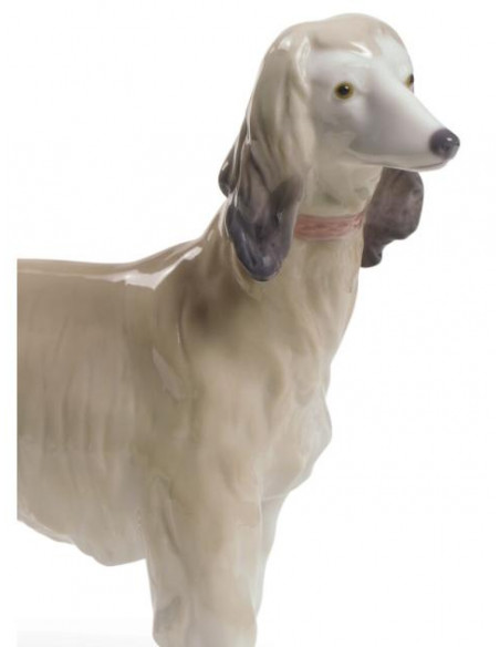 Lladró Statua Cane Levriero Afgano