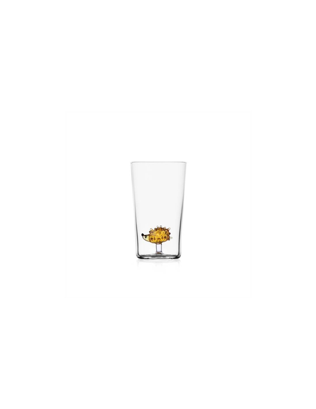 SET 6 BICCHIERI TUMBLER GIOIA 260 ML IN VETRO FUME' LAVABILI IN LAVASTOVIGLIE
