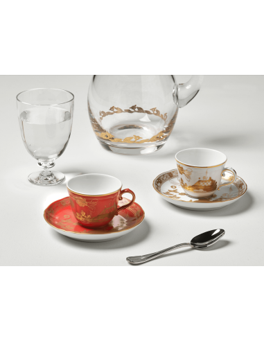 Ginori 1735 Servizio 6 caffè Oriente Italiano...