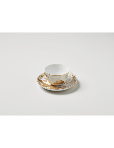 Ginori 1735 Servizio 6 Tè Oriente Italiano Aurum