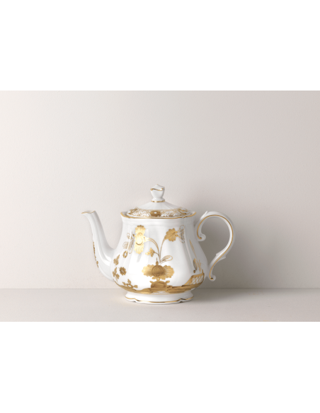 Ginori 1735 Oriente Italiano Aurum teapot