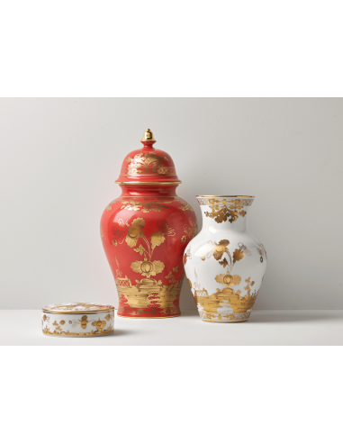 Ginori 1735 Vaso Potiche Grande Oriente...