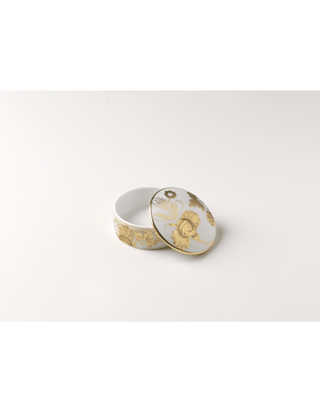 Ginori 1735 Oriente Italiano Aurum small scented stone box